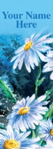 Stunning Watercolor White Daisies Banner
