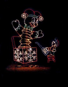 Commercial Holiday Light Show Display