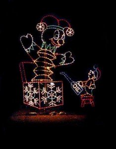 Commercial Holiday Light Show Display