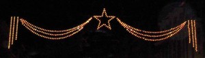 Star with Swags Light Skyline