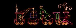 Christmas Train Caboose Light Decoration