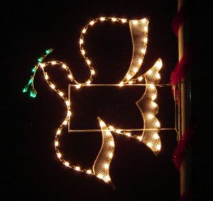 Dove Light Pole Decoration